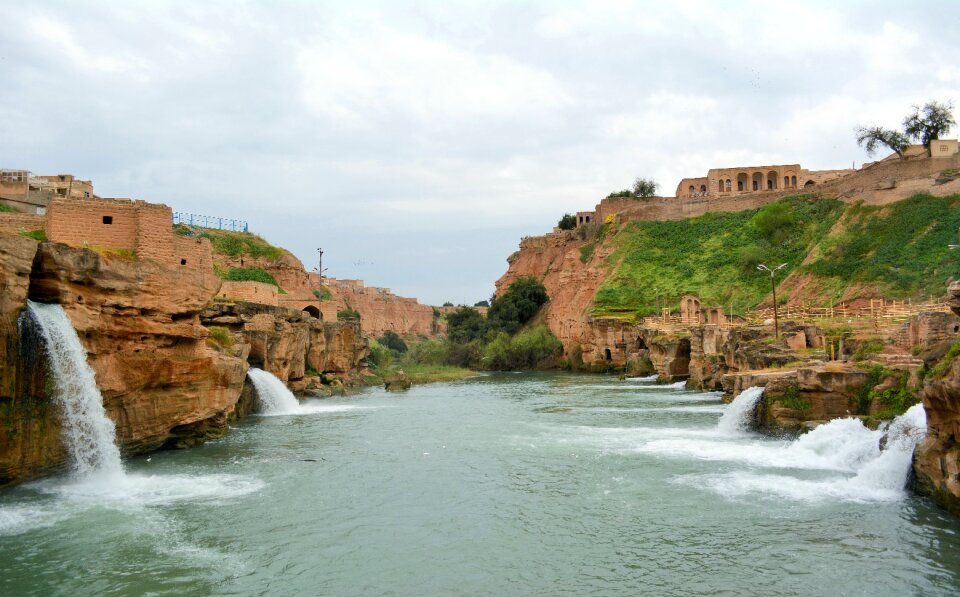 5200d ancient waterfalls in khuzestan iran