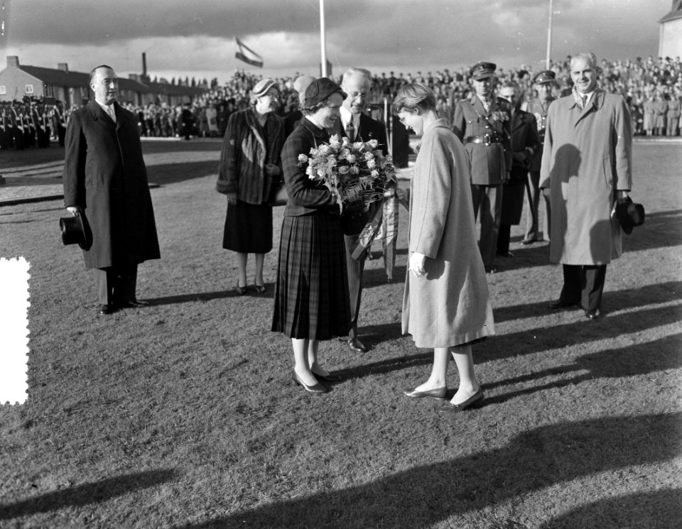Prinses Irene onthult het monument voor de Prinses Irenebrigade in Tilburg, Bestanddeelnr 907-4077