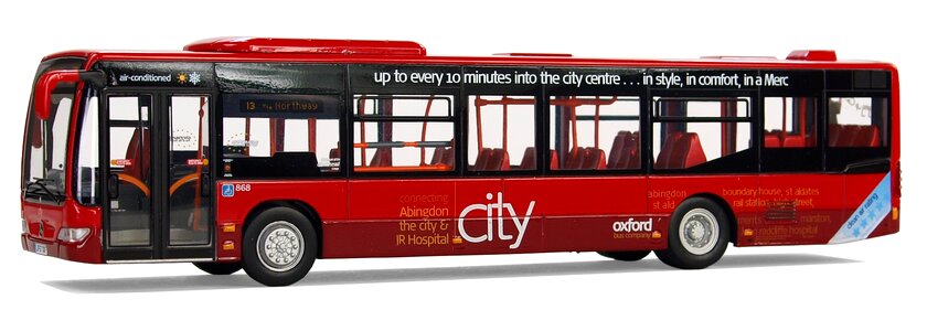 Collect modelling buses photo