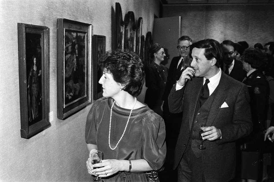 Prinses Margriet bekijkt de tentoonstelling, Bestanddeelnr 932-4943