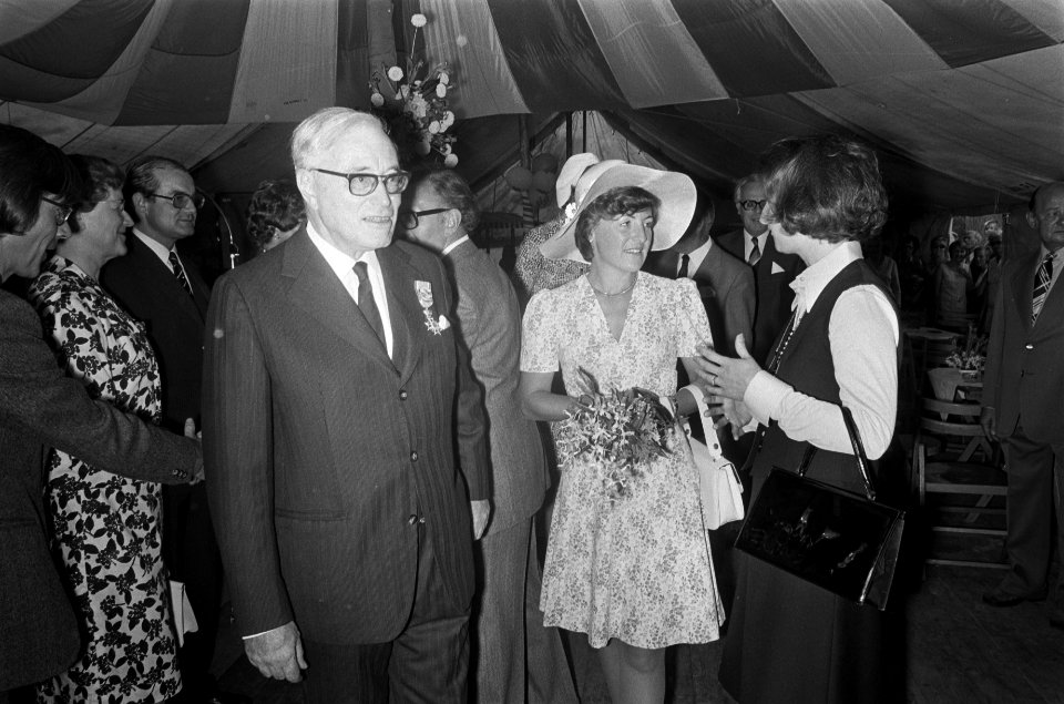 Prinses Margriet bezoekt Maatschappij Zandberg te Amersfoort, Bestanddeelnr 927-4037