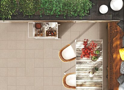 Tiles ceramic outdoors