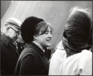Prinses Margriet bij lustrumviering studentenvereniging Leiden, Bestanddeelnr 018-1126