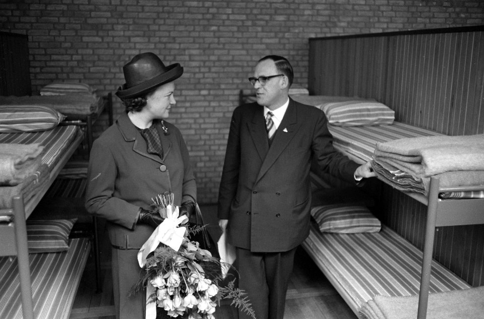 Prinses Irene opent jeugdherberg De Grote Beer, Bestanddeelnr 913-7895