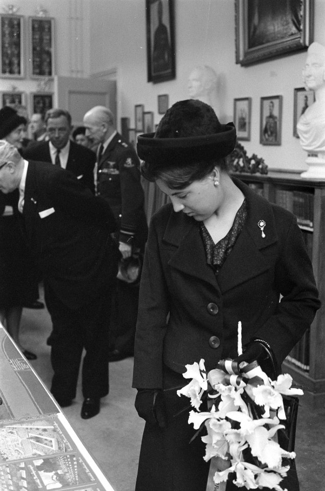Prinses Margriet bezocht Koninklijk Militair Invaliden Huis op Bronsbeek ter gel, Bestanddeelnr 914-8337