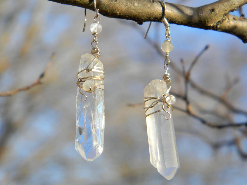 Jewelry quartz handmade