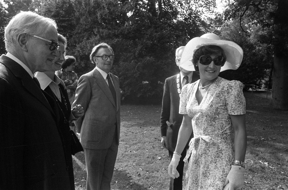 Prinses Margriet bezoekt Maatschappij Zandberg te Amersfoort, Bestanddeelnr 927-4034