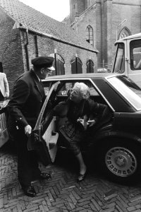 Prinses Juliana arriveert, Bestanddeelnr 931-7699