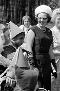 Prinses Beatrix bracht bezoek aan de Marijke-hoeve te Hattem, Bestanddeelnr 914-1541