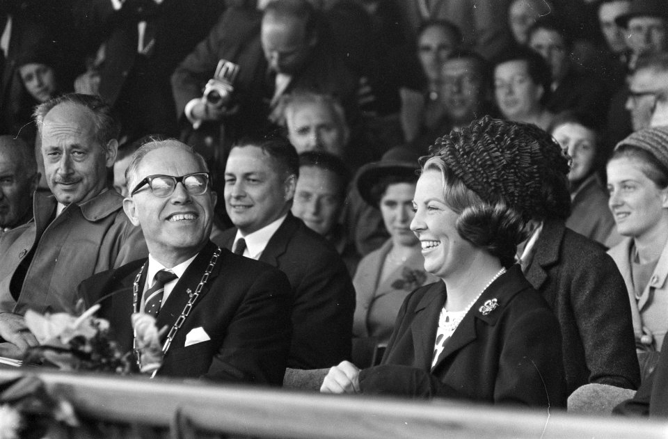 Prinses Beatrix bracht bezoek tentoonstelling van het Nederlandse Trekpaard in D, Bestanddeelnr 916-8968