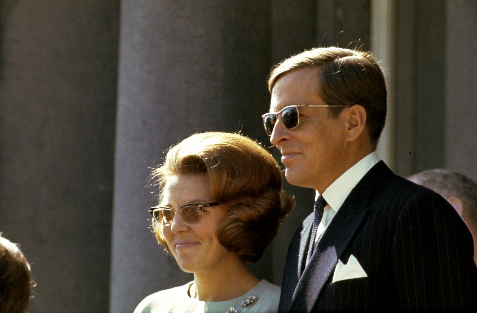 Prinsen, prinsessen, Beatrix, prinses, Claus, prins, Bestanddeelnr 254-7787