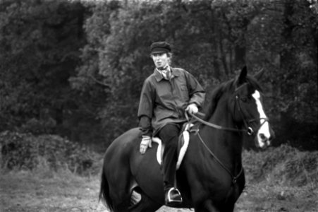 Prinses Anne te paard in een paardencentrum bij Boekelo, Bestanddeelnr 926-7771