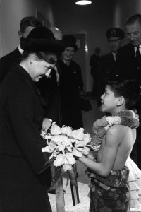 Prinses Margriet bezocht Koninklijk Militair Invaliden Huis op Bronsbeek ter gel, Bestanddeelnr 914-8341