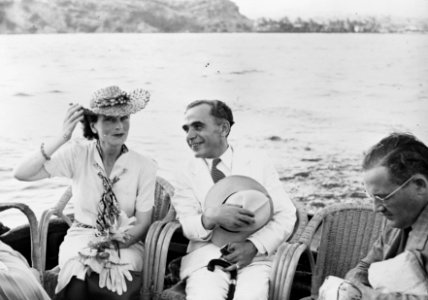Prinses Alice tijdens boottocht, Bestanddeelnr 902-0719