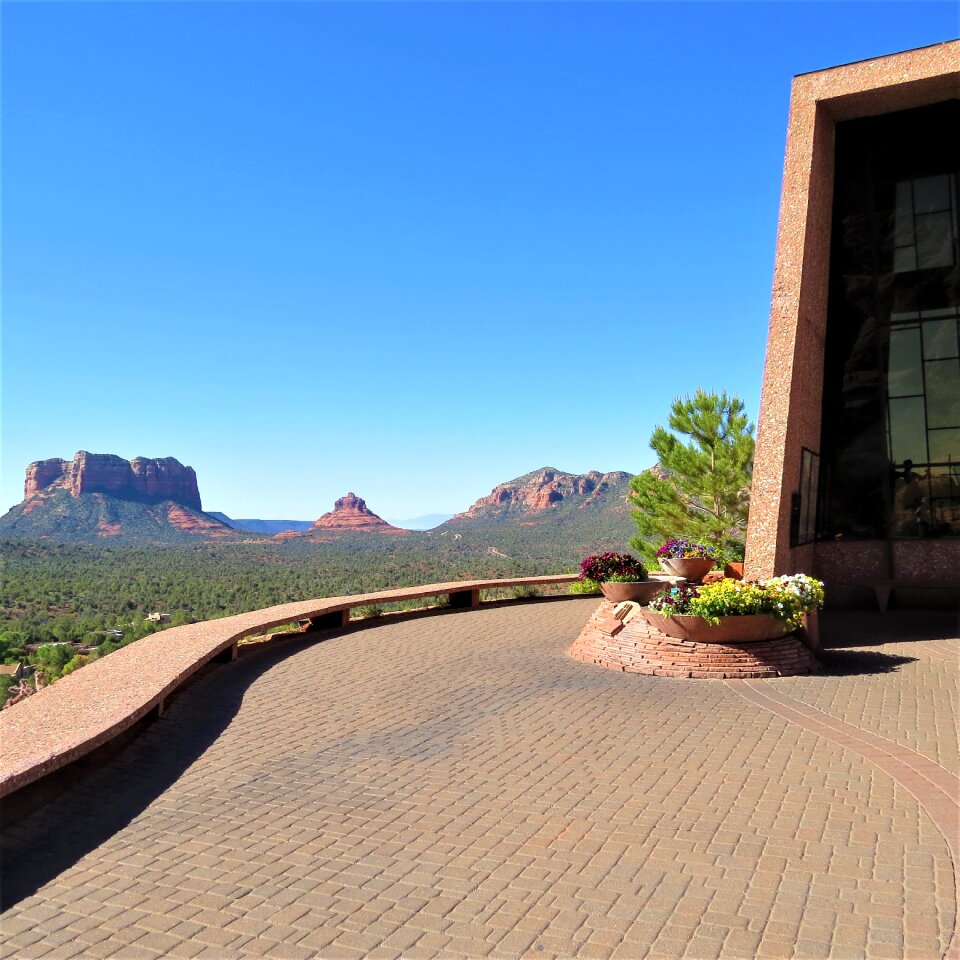 Sedona landscape red