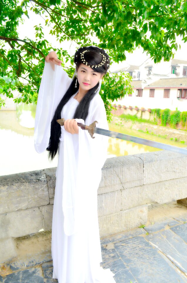 Sword the ancient town artistic photos