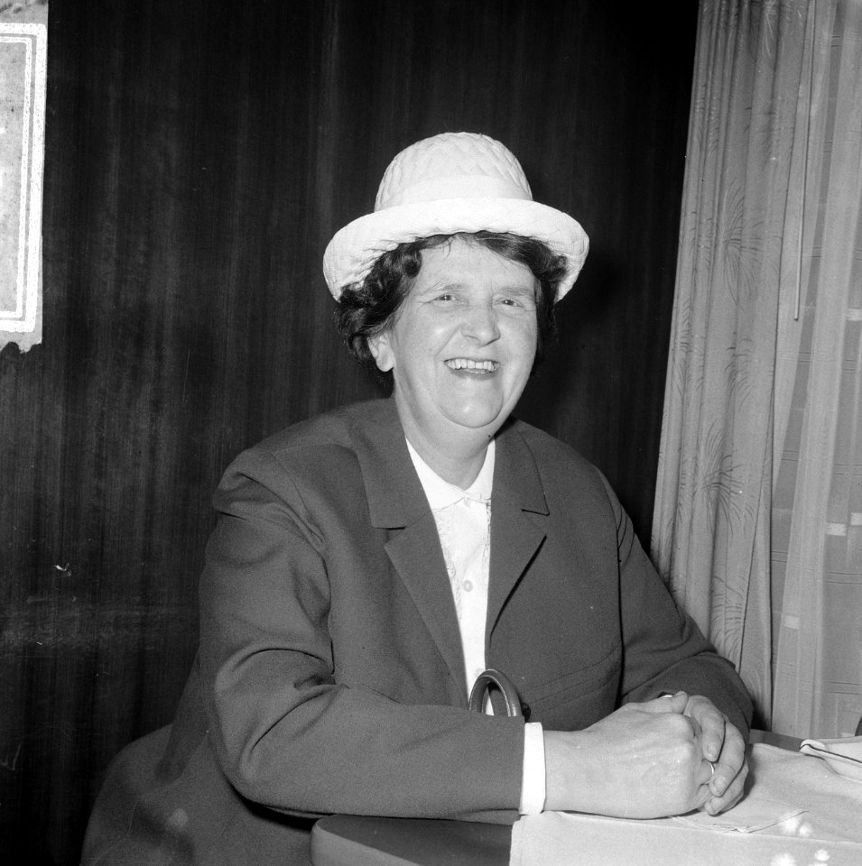 Prinses Beatrix en Claus bezoeken Hitzacker. onbekende vrouw, Bestanddeelnr 918-2548
