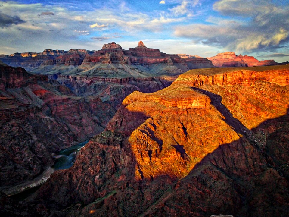 Clouds rock erosion photo