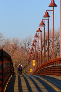Bike cycle bridge