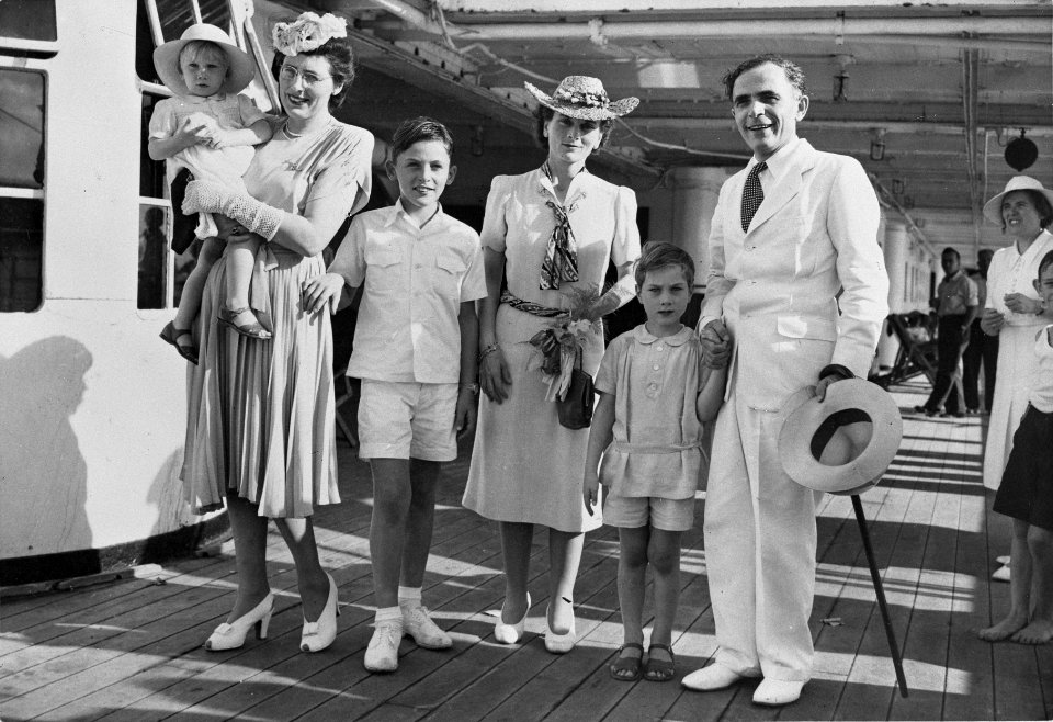 Prinses Alice met kinderen en familie Petrus Albertus Kasteel, Bestanddeelnr 902-0718
