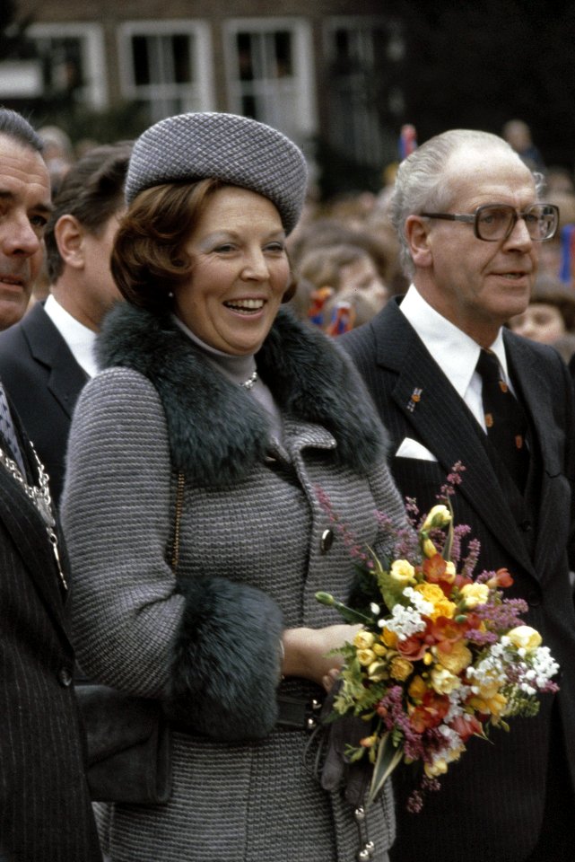 Prinses Beatrix bezoekt Ridderkerk koppen, Bestanddeelnr 253-8162