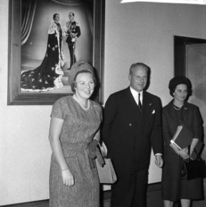 Prinses Beatrix bij Raad van Nederlandse Werkgevers verbonden Prinses Beatrix , Bestanddeelnr 915-7382