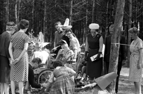 Prinses Beatrix bracht bezoek aan de Marijke-hoeve te Hattem, Bestanddeelnr 914-1545