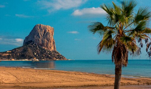 Ocean mountains coast