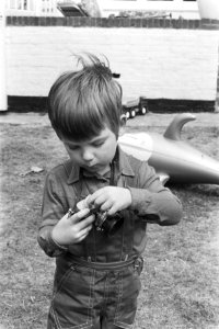 Prins Maurits met fototoestel, Bestanddeelnr 924-6332