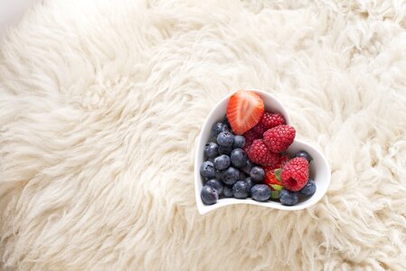 Raspberries strawberry fur