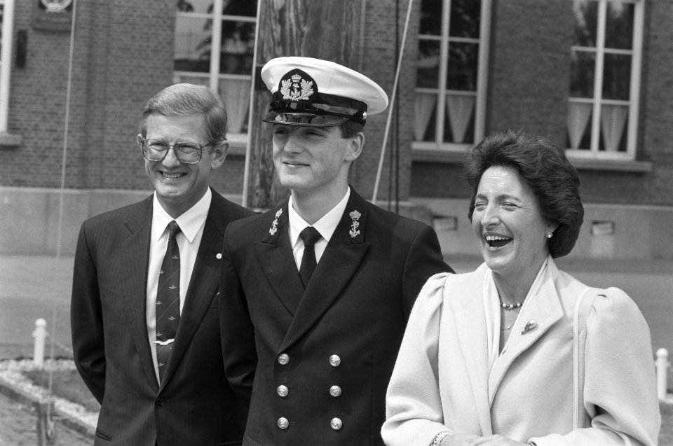 Prins Maurits in Den Helder beedigd tot officier der Koninklijke Marine Prins , Bestanddeelnr 934-2604