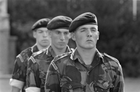 Prins Maurits in militaire dienst bij Korps Mariniers in Rotterdam Prins Maurit, Bestanddeelnr 934-0578