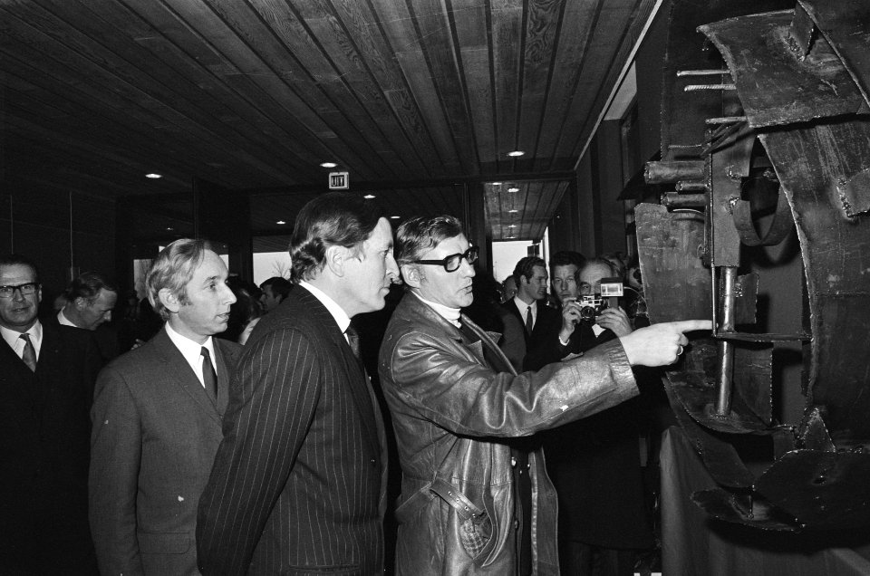 Prins Claus opent CNV-gebouw, Utrecht, Bestanddeelnr 924-1752