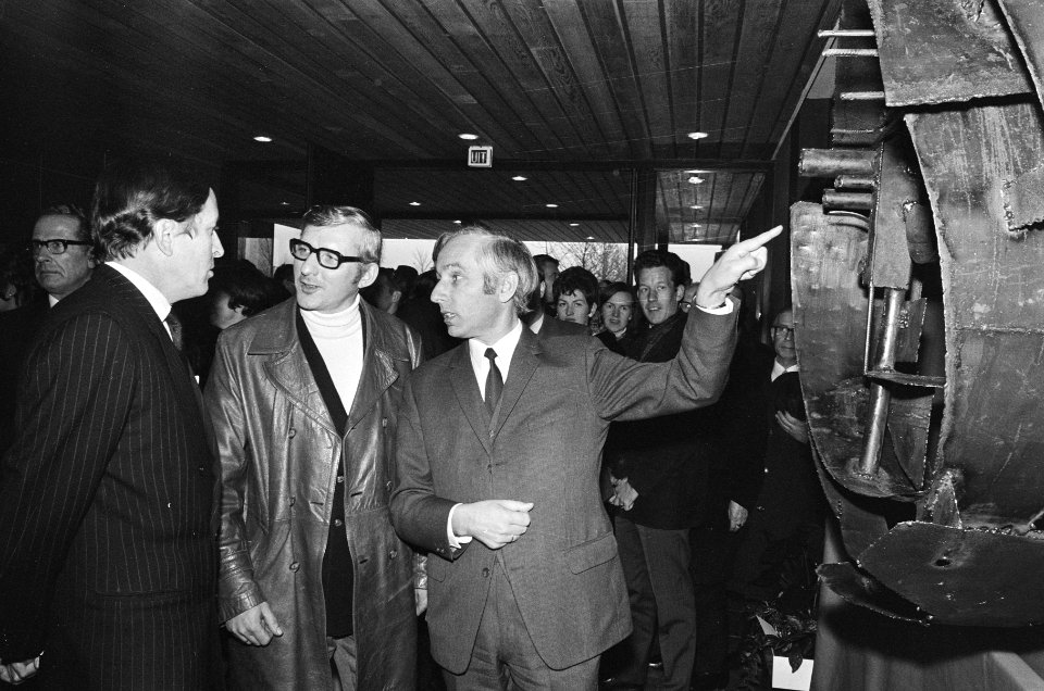 Prins Claus opent CNV-gebouw, Utrecht, Bestanddeelnr 924-1749