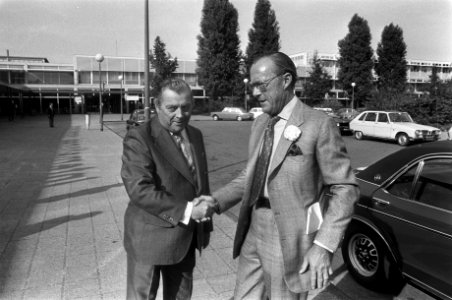 Prins Bernhard bij conferentie European Broadcasting Union in RAI-congrescentrum, Bestanddeelnr 928-1374
