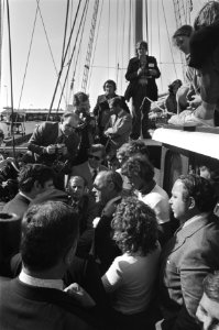 Prins Bernhard bezoekt zeilschip De Eendracht in Den Helder, Bestanddeelnr 928-5426