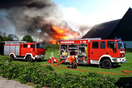 Fire truck fire delete brand