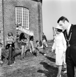 Prinses Beatrix en Prins Claus bezoeken provincie Noord-Holland (derde dag), bez, Bestanddeelnr 926-6325