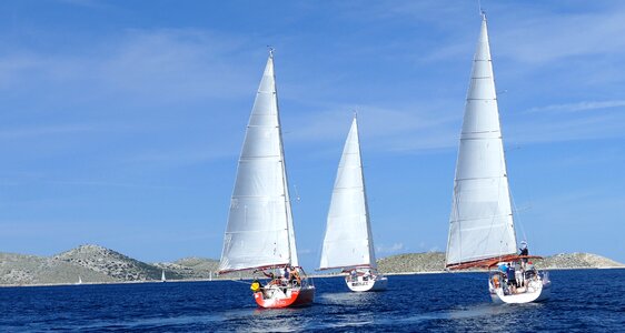 Holidays water sailboats photo