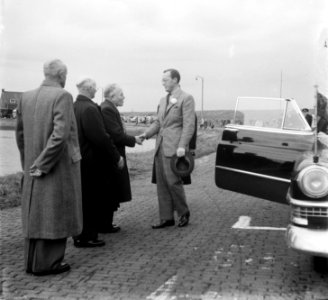 Prins Bernhard bezoekt Zeeuws-Vlaanderen (Kruiningen), Bestanddeelnr 905-3625