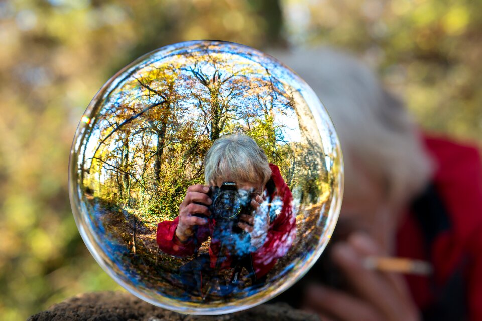 Glass ball leisure leisure activity