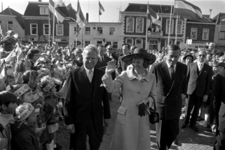 Prinses Beatrix en Prins Claus brengen werkbezoek aan Zuid Holland , Prinses Bea, Bestanddeelnr 925-0082