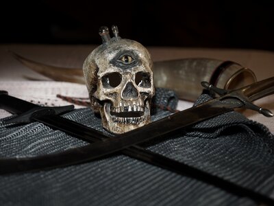 Skull fantasy ancient