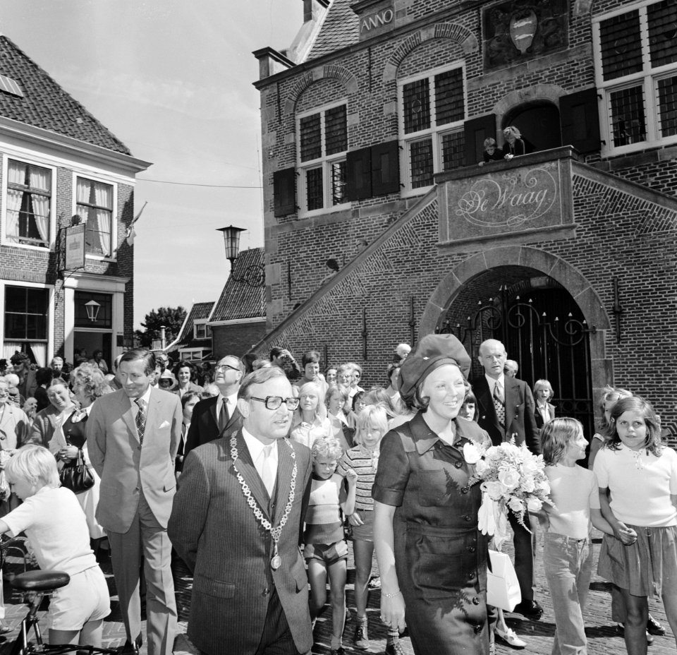 Prinses Beatrix en Prins Claus bezoeken provincie Noord-Holland (tweede dag), be, Bestanddeelnr 926-6305