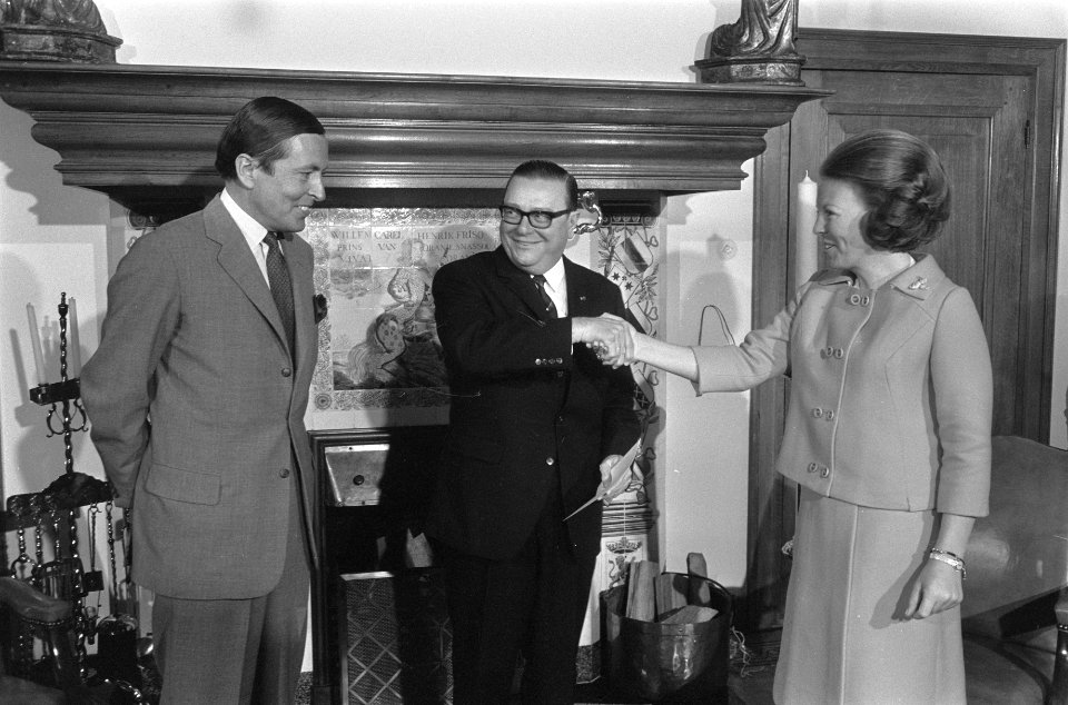 Prinses Beatrix en prins Claus hebben het laatste deel van het nationale huwelij, Bestanddeelnr 922-2432