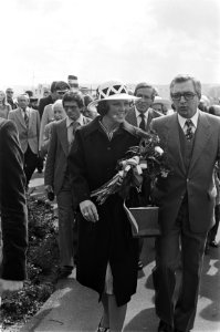 Prinses Beatrix en Prins Claus bezoeken Bonn (BRD), bezoek Bonn, Bestanddeelnr 928-7849