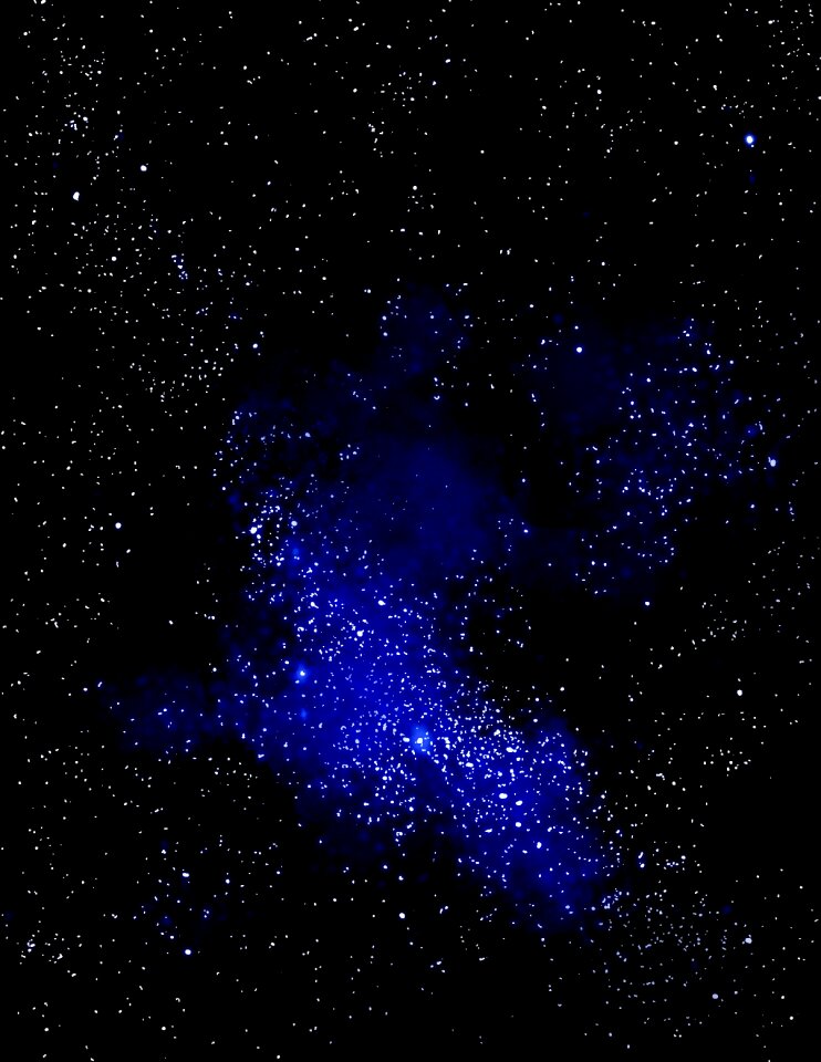 Galaxy cosmos starry night