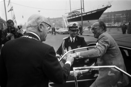 Prins Bernhard opent tentoonstelling Zee Zeil en Scheepvaart in RAI, Amsterdam, Bestanddeelnr 928-4666
