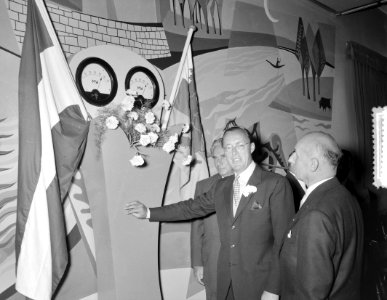 Prins Bernhard opent Maas Centrale, Bestanddeelnr 907-3143