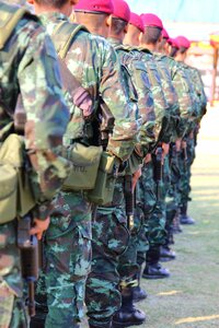 Guns military military uniform photo